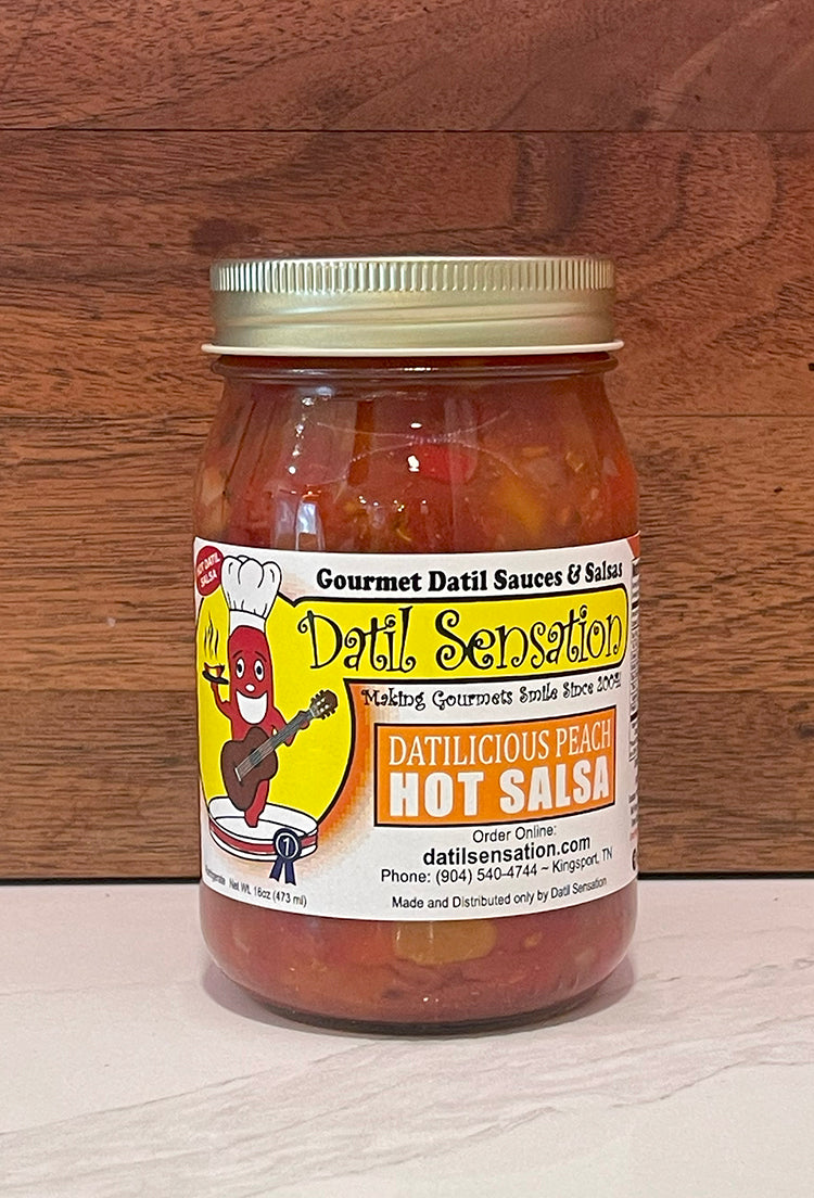 Peach Datil Pepper Salsa